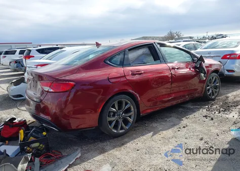 2015 Chrysler 200 S from USA, damaged, VIN 1C3CCCBB9FN550947